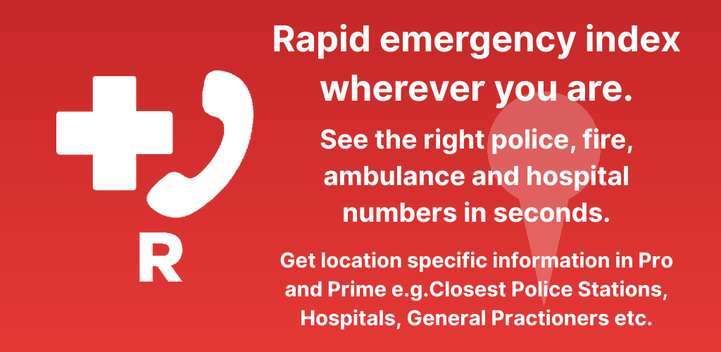 RapidE - Rapid emergency index wherever you are